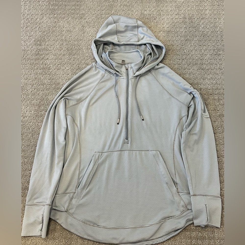 Athleta running 1/2 zip top